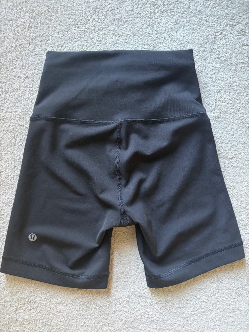 Lululemon size 2 black bike shorts in LIKE NEW condition